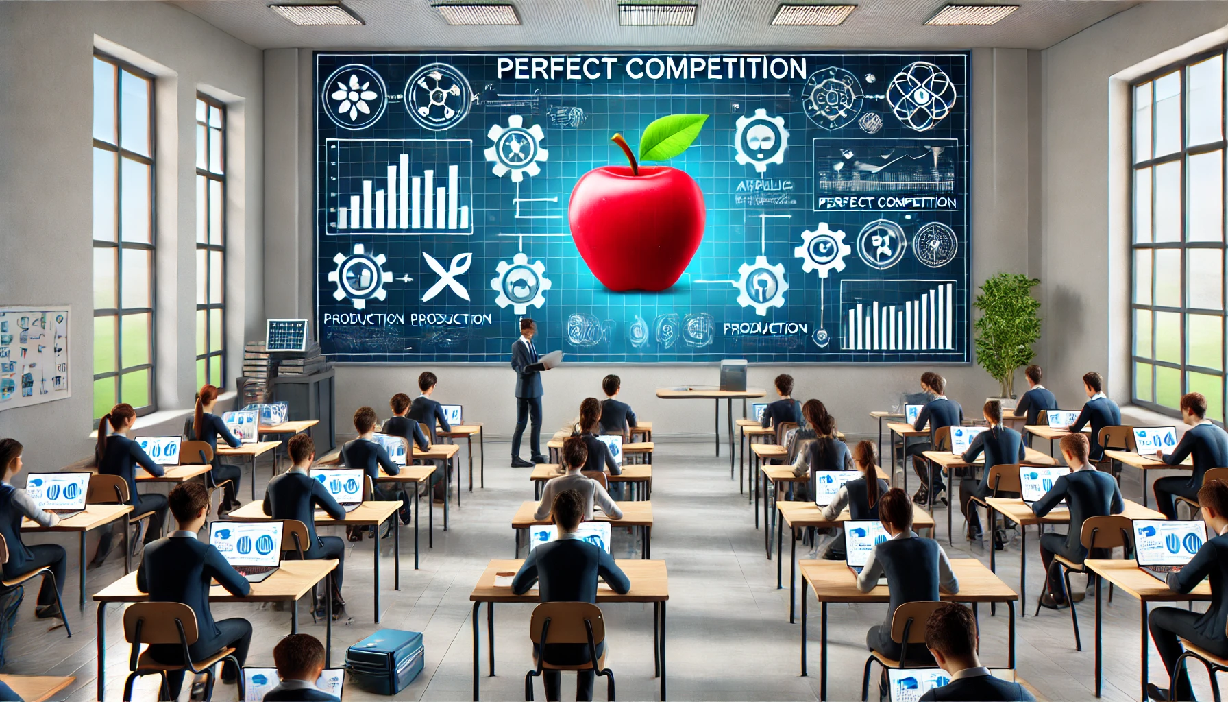 Perfect Competition Simulation Banner